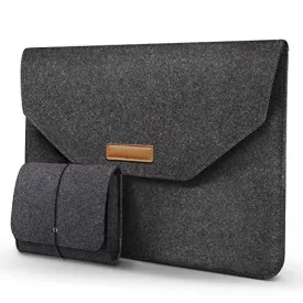 15.6 Inch Laptop Case, Felt Sleeve Bag Compatible with 16 Inch 15.6 Inch MacBook Pro 2018, MacBook Pro 2016, Surface Book 2, Dell XPS, 15 Inch Notebooks, Briefcase from Felt Tablet