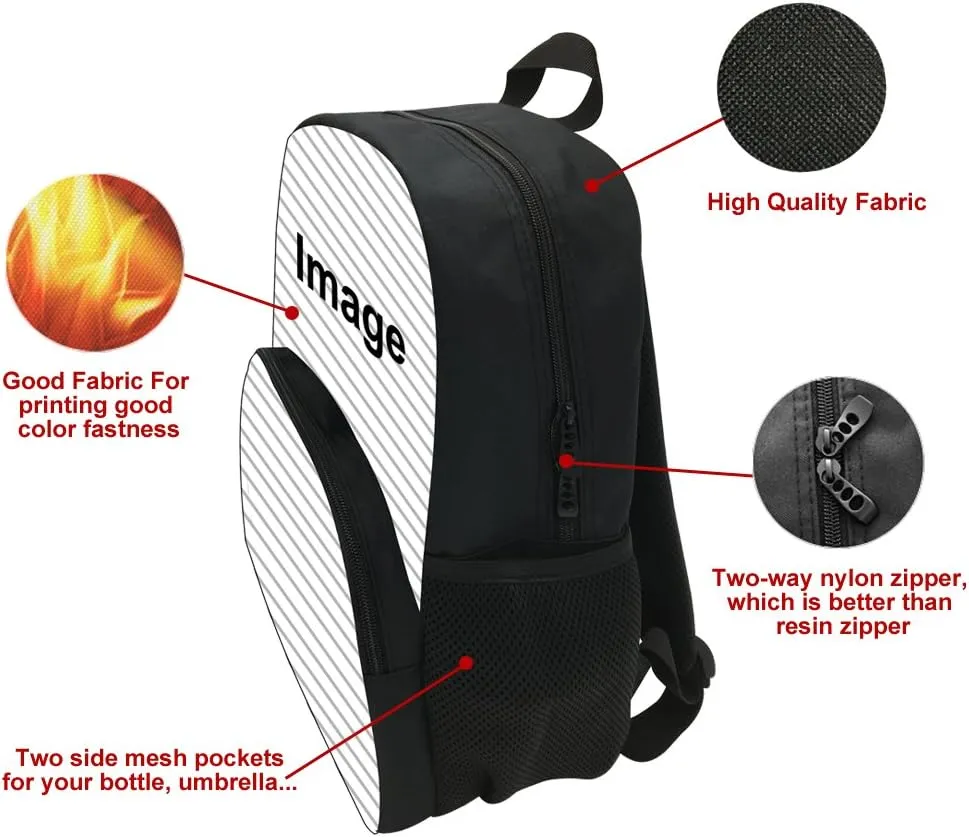 16inch Popular Girls Animal Backpack Lion King Bag Boys Daypack Child Schoolbag (D1040b)