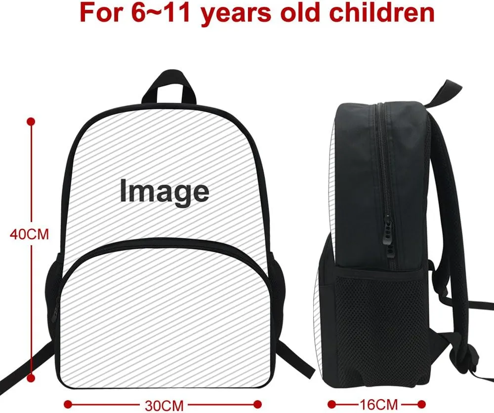 16inch Popular Girls Animal Backpack Lion King Bag Boys Daypack Child Schoolbag (D1040b)