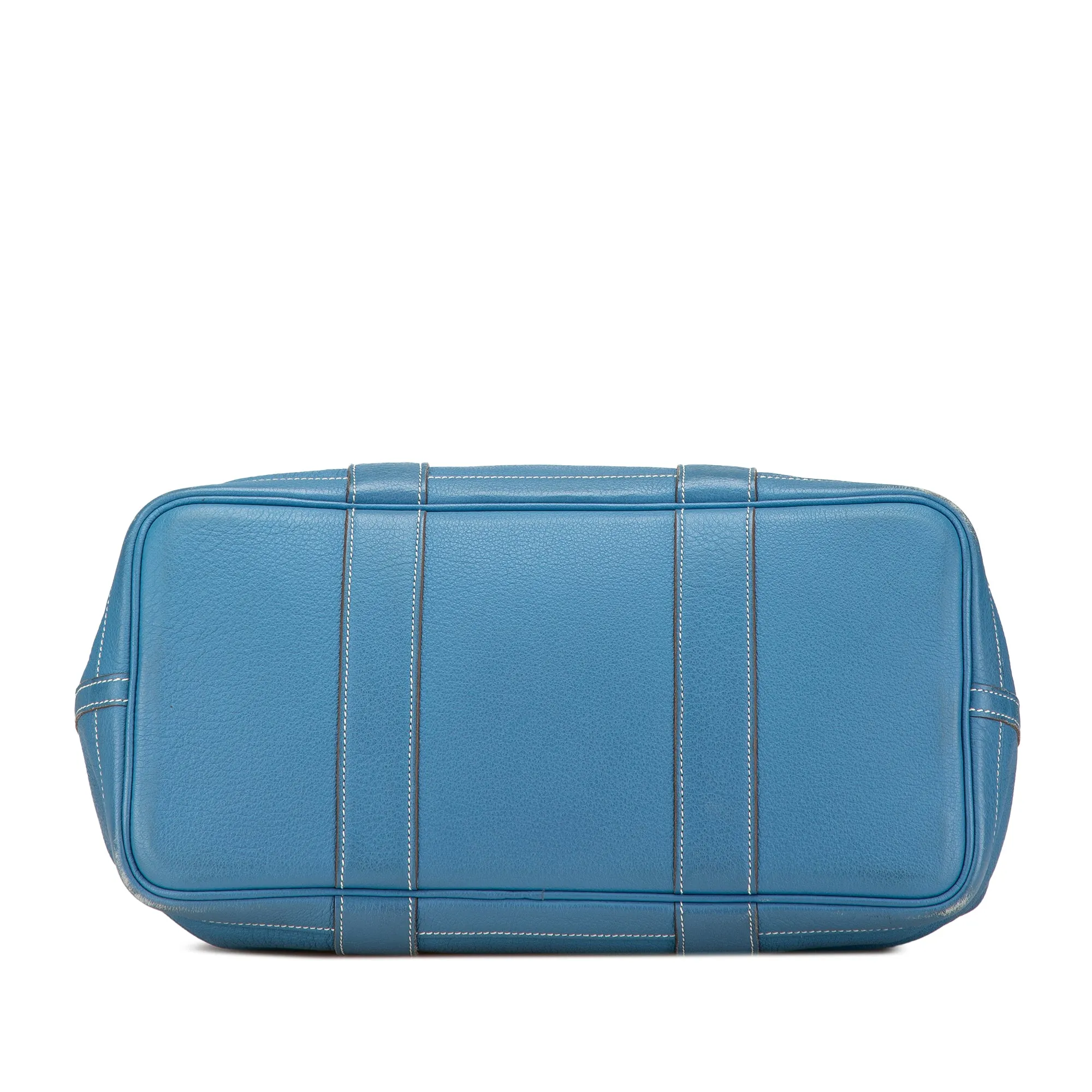 Blue Hermès Negonda Garden Party 36 Tote Bag