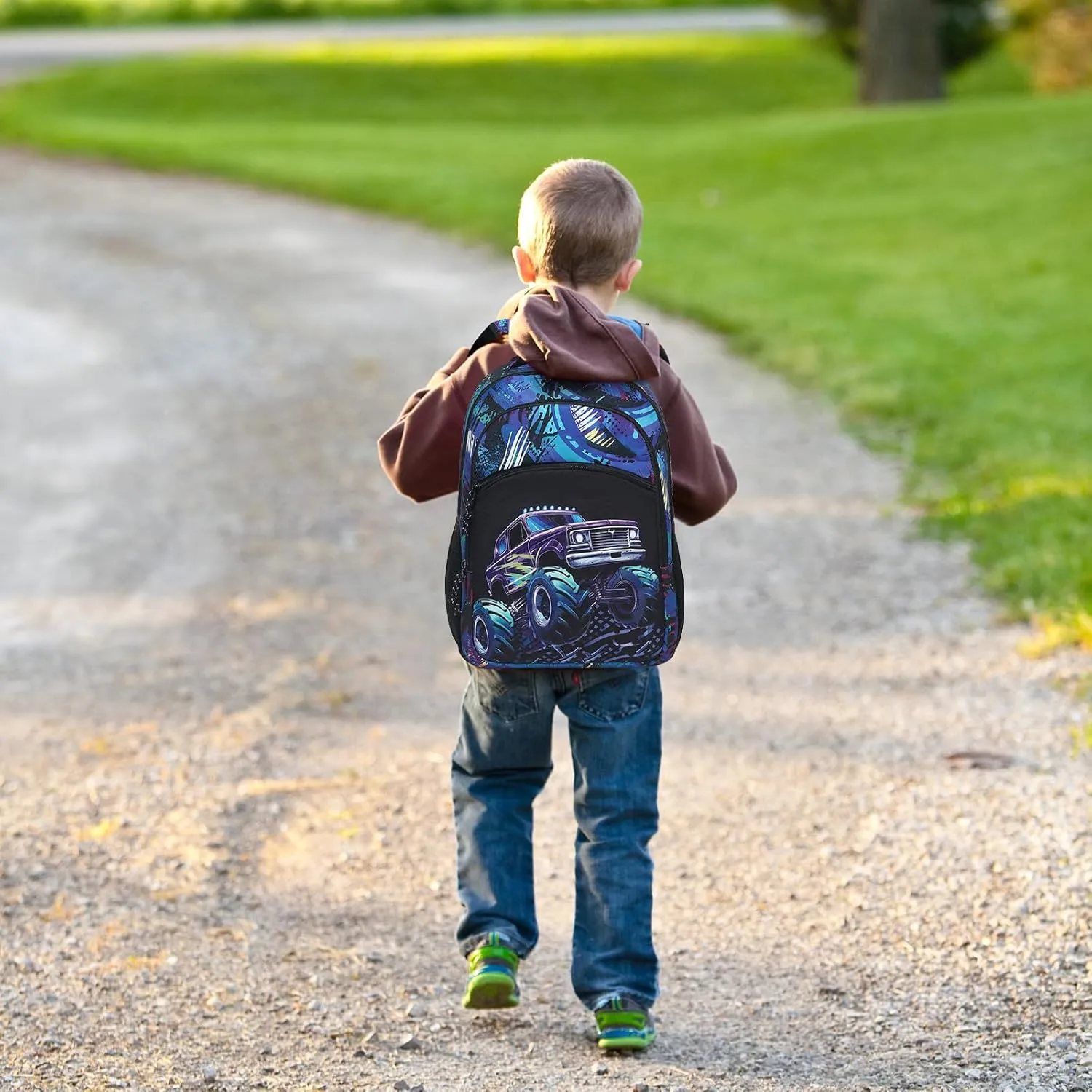BTOOP Toddler Backpack Boys Cute Kids School Backpack Preschool Kindergarten Bookbags Nursery Daycare Toddler Bags 