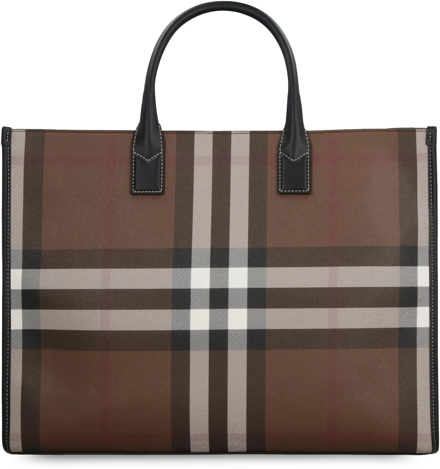 BURBERRY HOUSE CHECK DENNY CHECK TOTE