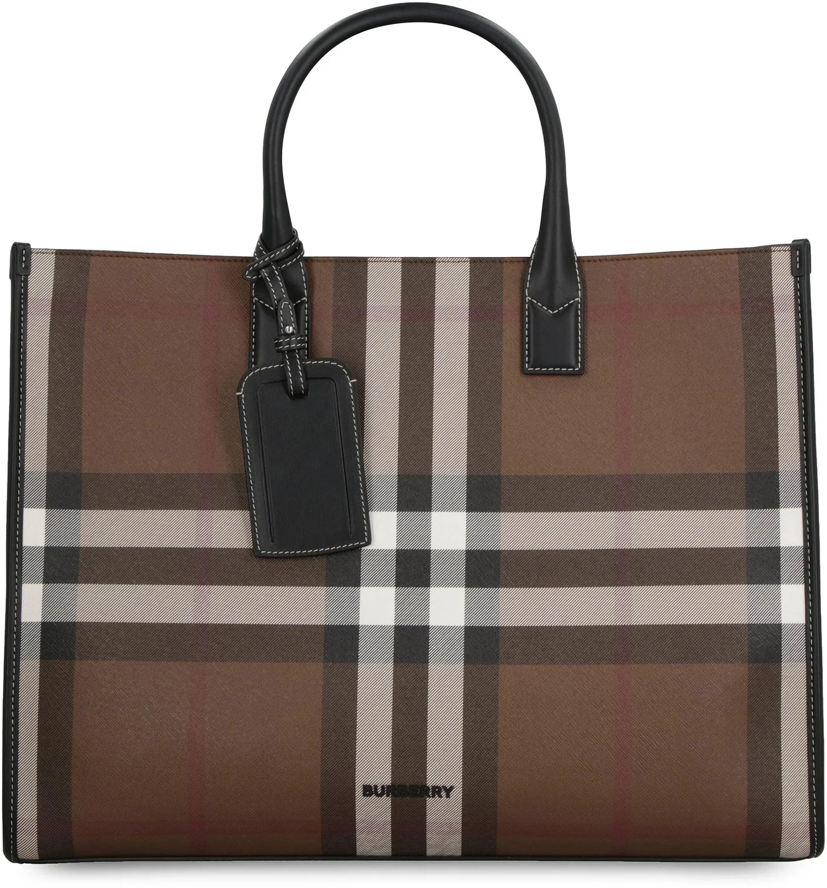 BURBERRY HOUSE CHECK DENNY CHECK TOTE