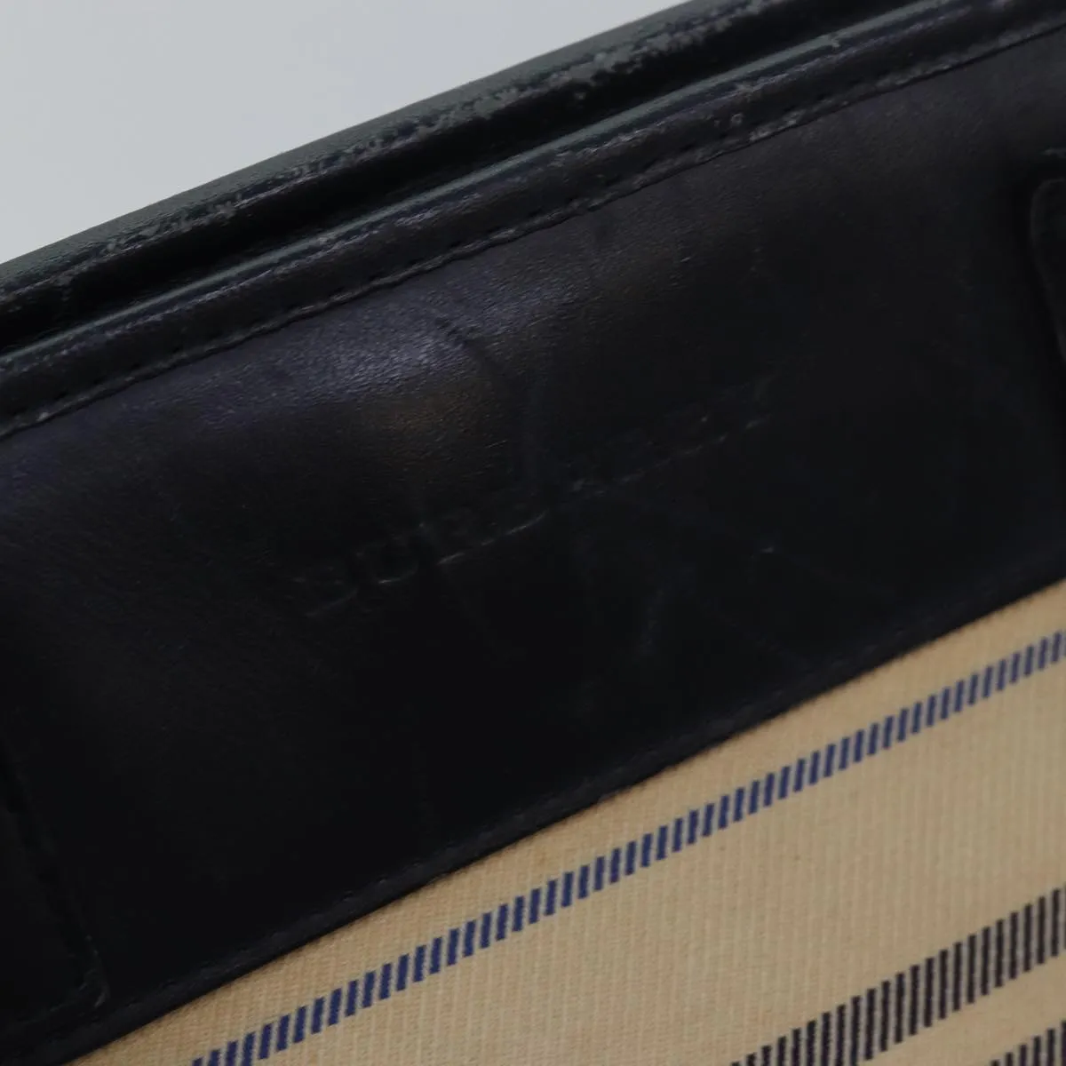 BURBERRY Nova Check Tote Bag Canvas Beige  bs15723
