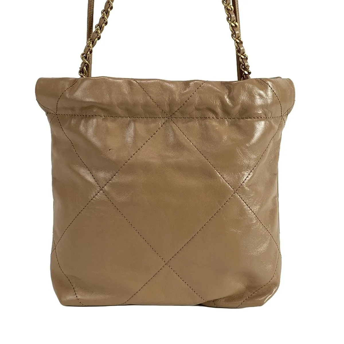 Chanel 22 Mini Beige Bag