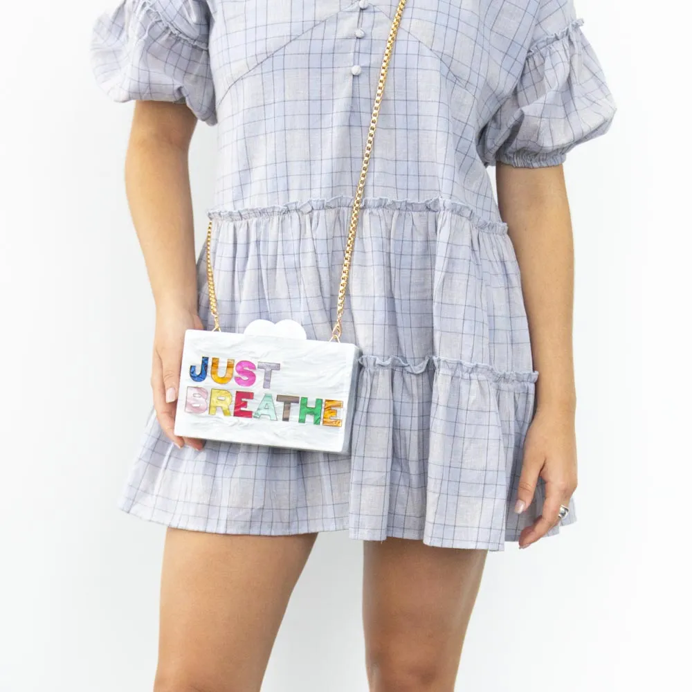 Clutch Purse Just Breathe