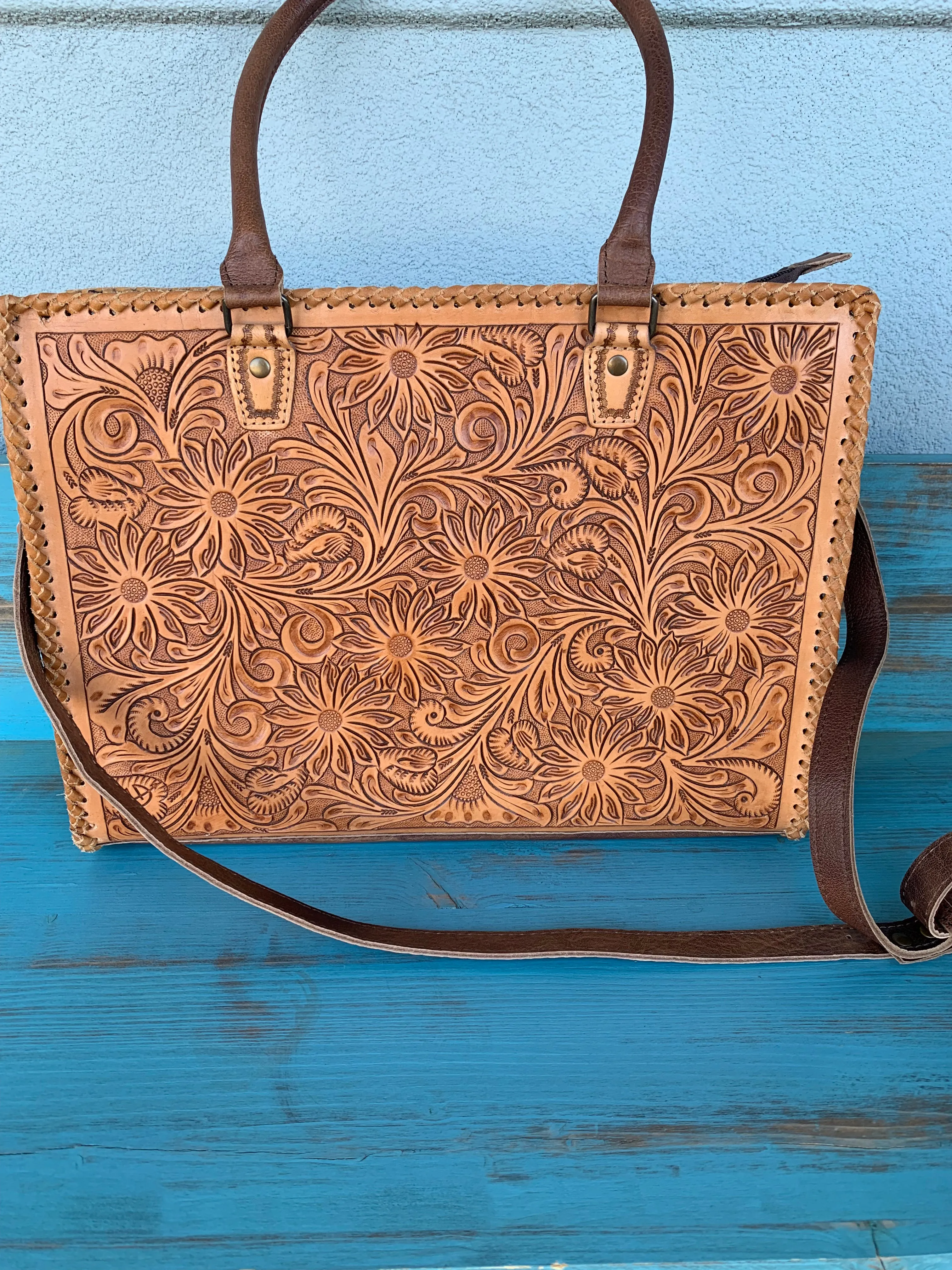 Coleman Tooled Bag
