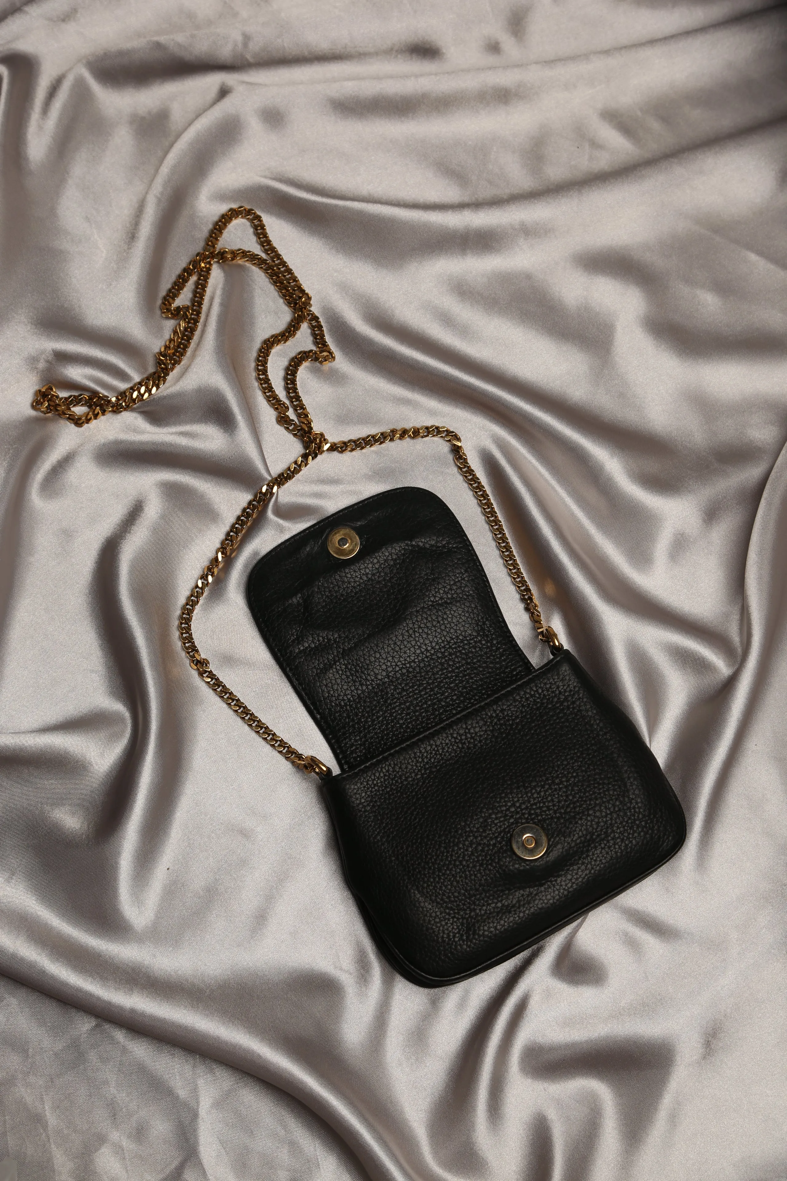 GUCCI Leather Crossbody Bag