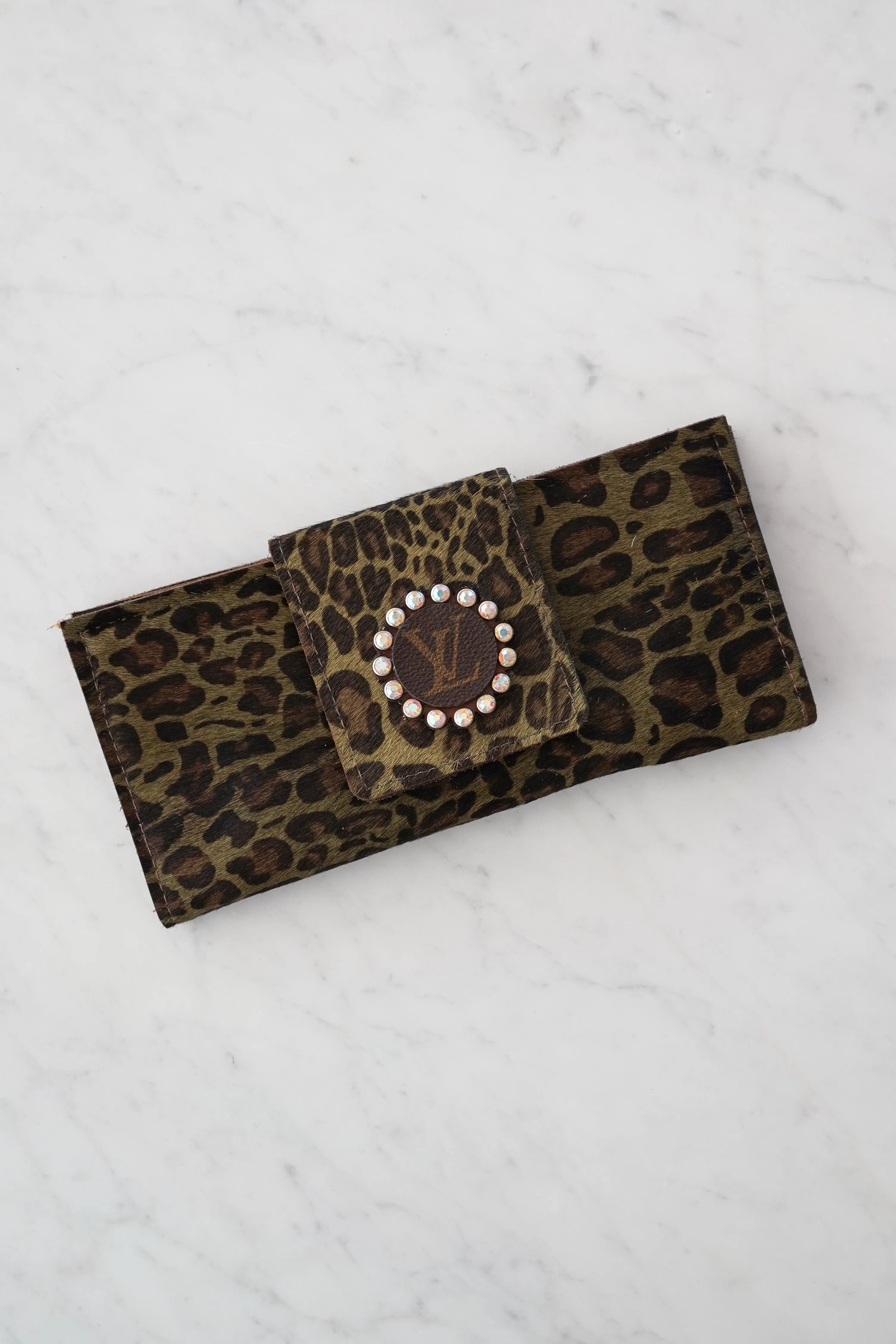 Jungle LVOE Monogram Clutch Wallet