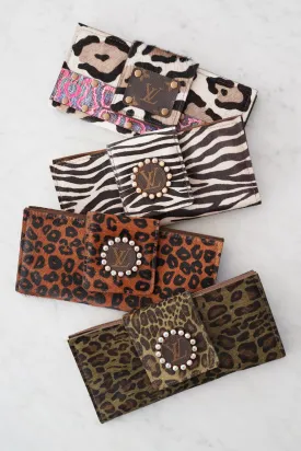 Jungle LVOE Monogram Clutch Wallet