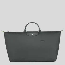 LONGCHAMP Le Pliage Green M Travel Bag Graphite L1625919