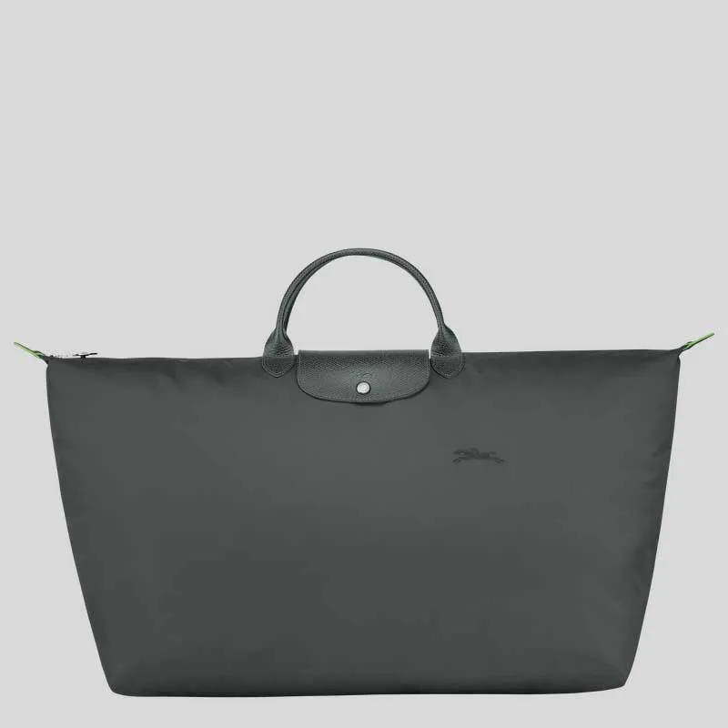 LONGCHAMP Le Pliage Green M Travel Bag Graphite L1625919