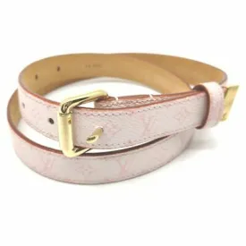 Louis Vuitton Ceinture Cherry Blossom Belt Goldtone Buckle