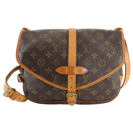 Louis Vuitton Monogram Saumur 30 Crossbody Bag