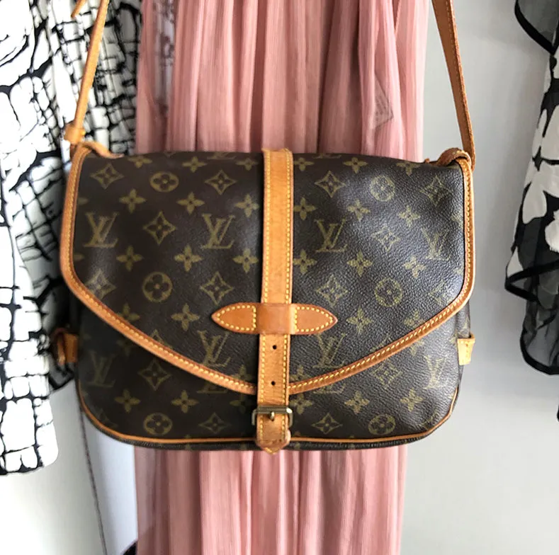 Louis Vuitton Monogram Saumur 30 Crossbody Bag