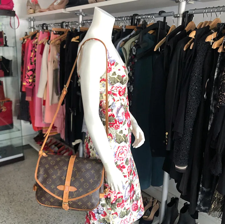 Louis Vuitton Monogram Saumur 30 Crossbody Bag