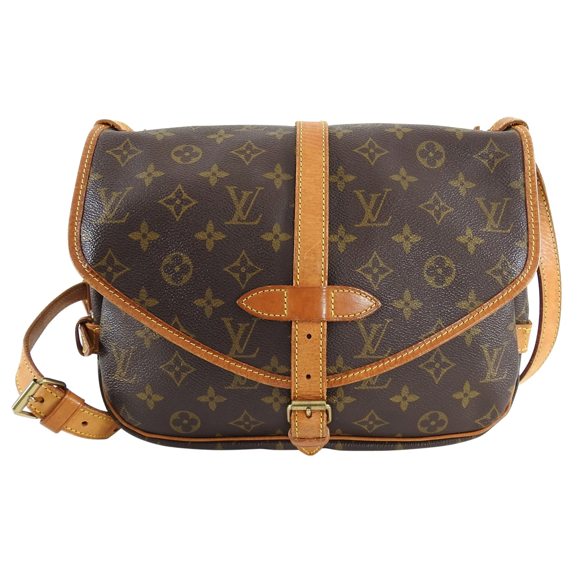 Louis Vuitton Monogram Saumur 30 Crossbody Bag