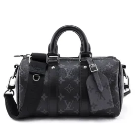 Louis Vuitton Reverse Monogram Eclipse Keepall Bandouliere 25