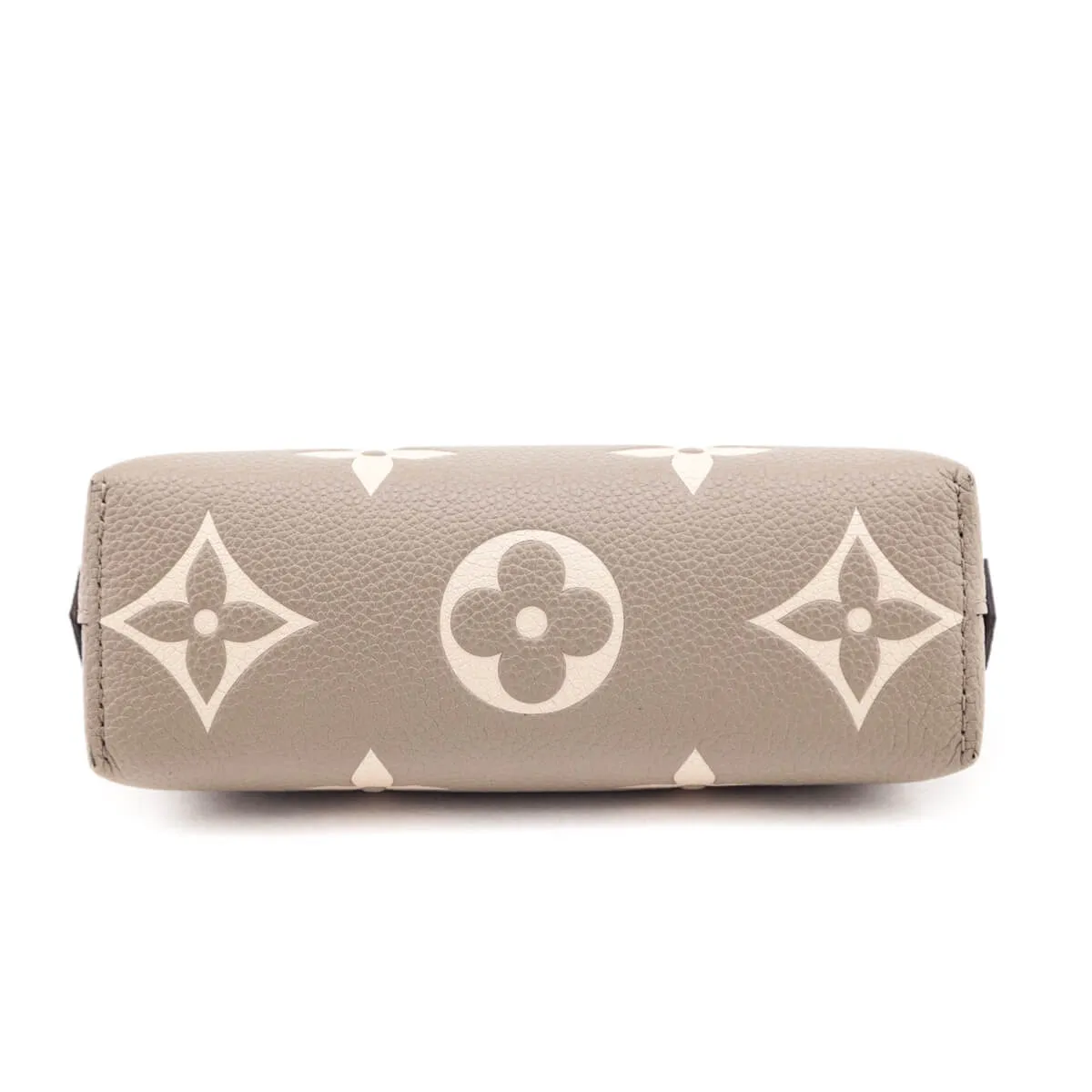 Louis Vuitton Tourterelle & Creme Empreinte Monogram Giant Cosmetic Pouch PM