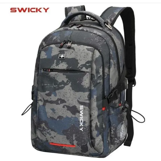 Men's Anti-Theft Waterproof 15.6 inch Laptop Travel Backpack