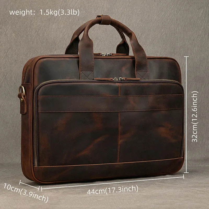 Men's Business - Leather Briefcase