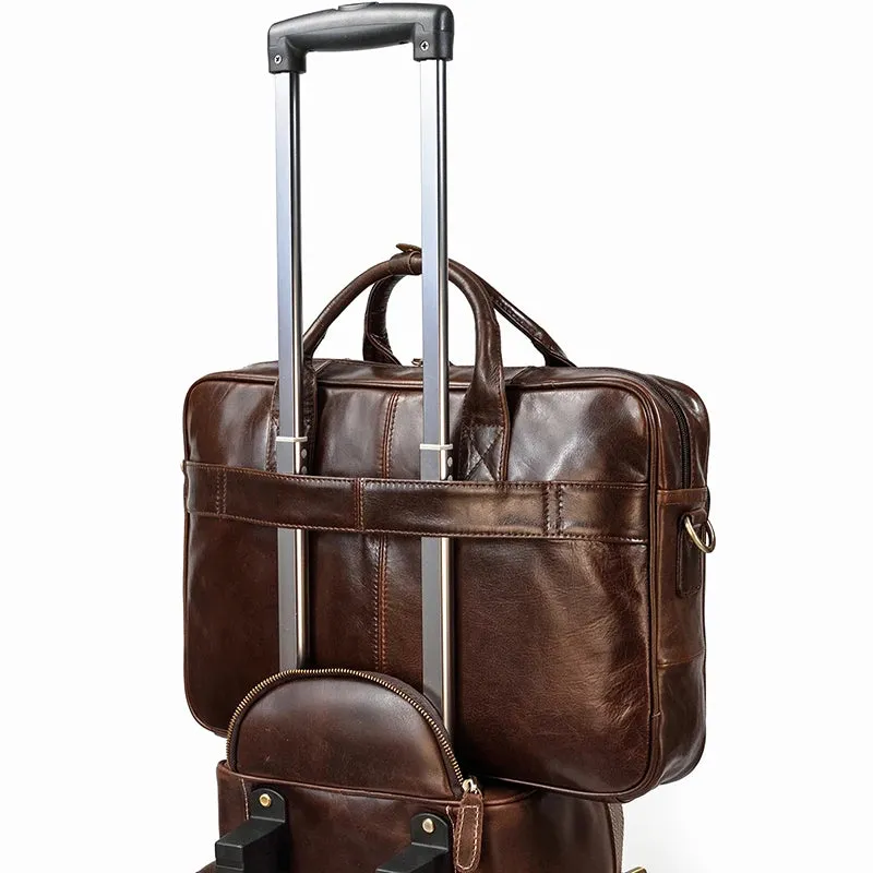 Men's Business - Leather Briefcase