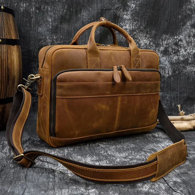 Men's Business - Leather Briefcase