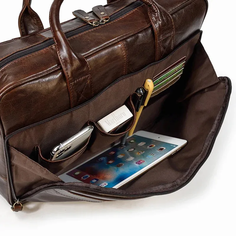 Men's Business - Leather Briefcase