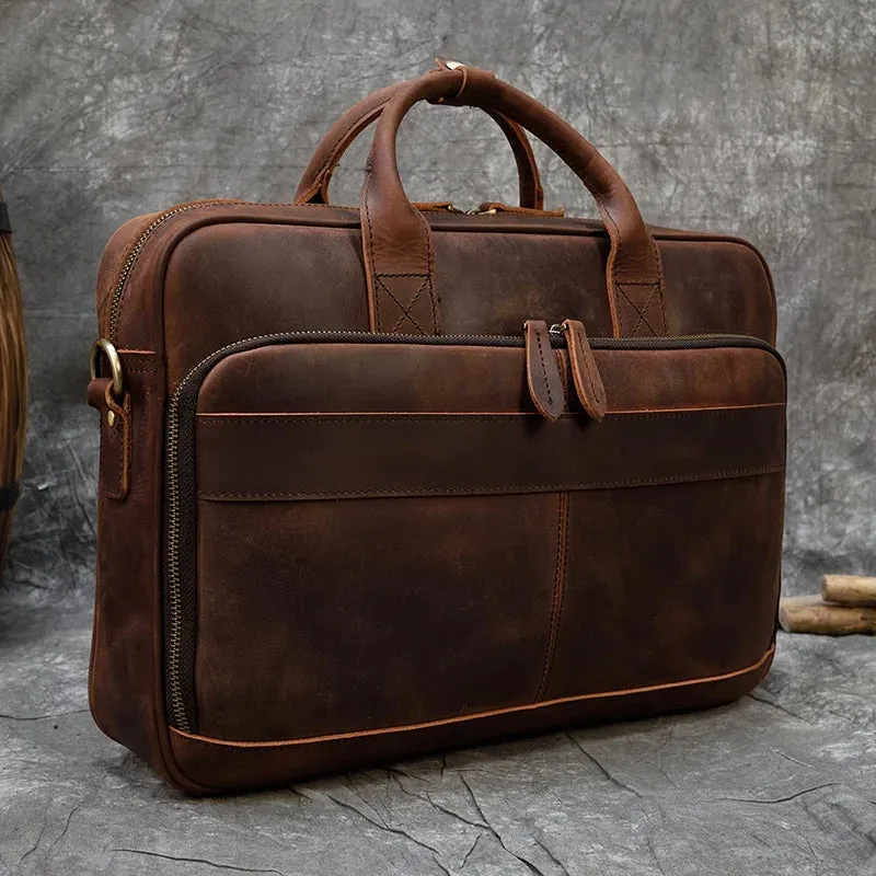 Men's Business - Leather Briefcase