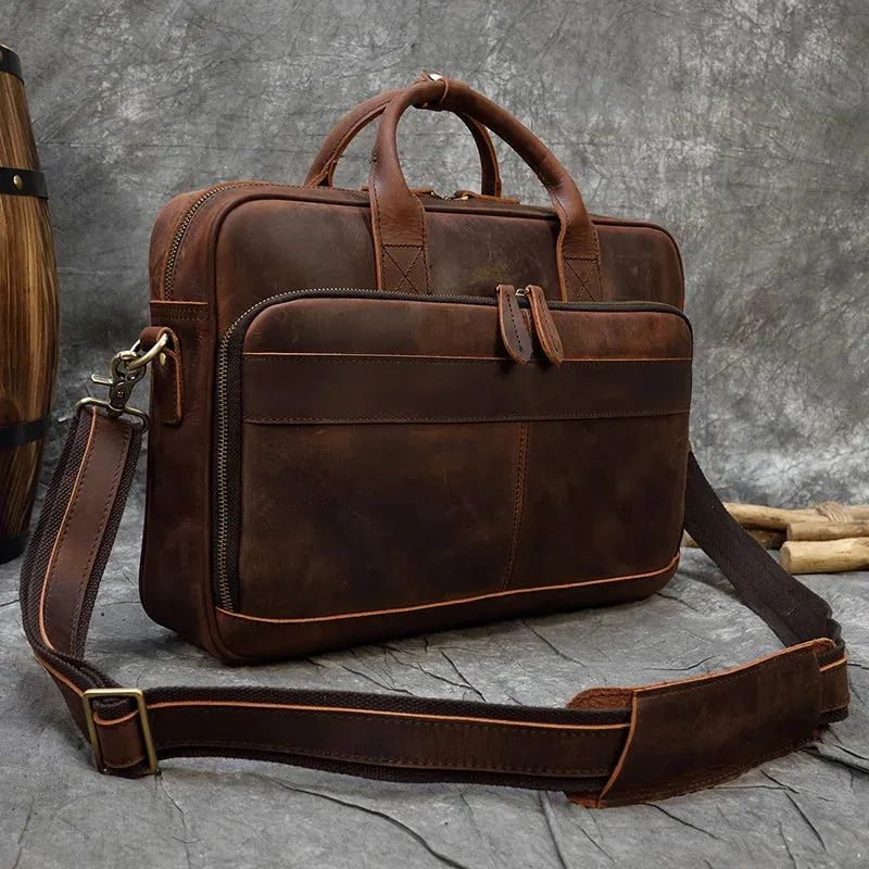 Men's Business - Leather Briefcase