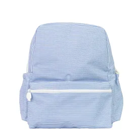 Navy Stripe Small Backpack