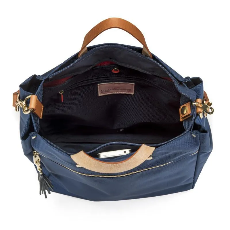 Parker Navy Nylon Tote (Ships in 1-2 Weeks)