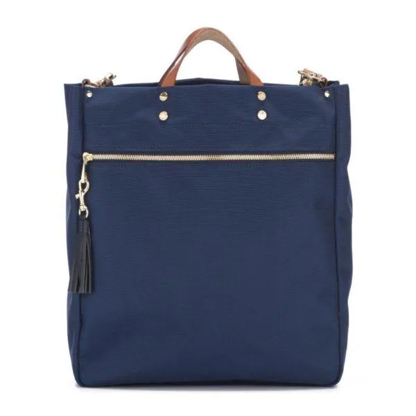 Parker Navy Nylon Tote (Ships in 1-2 Weeks)