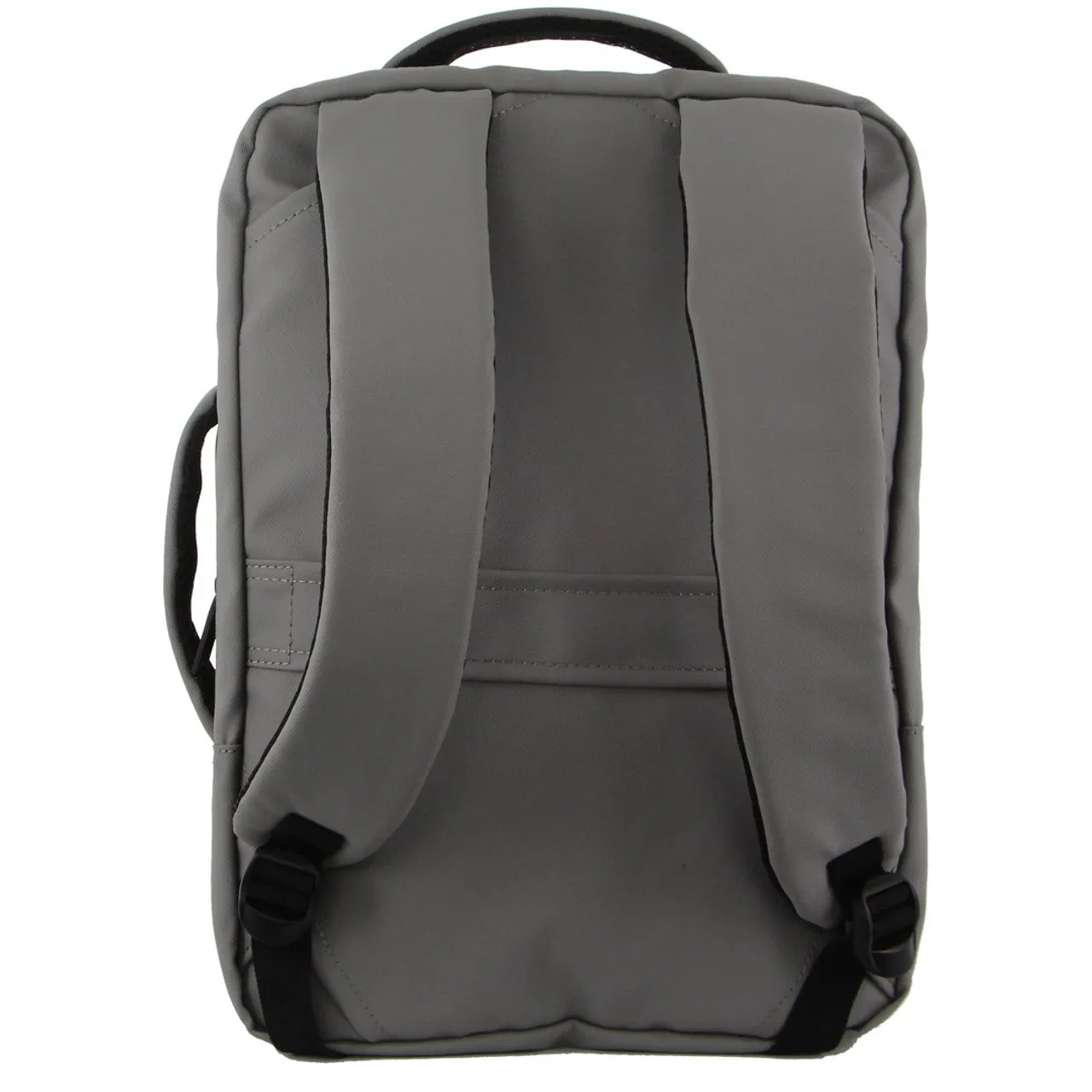 PIERRE CARDIN BUSINESS BACKPACK/BRIEFCASE WITH USB PORT - GREY