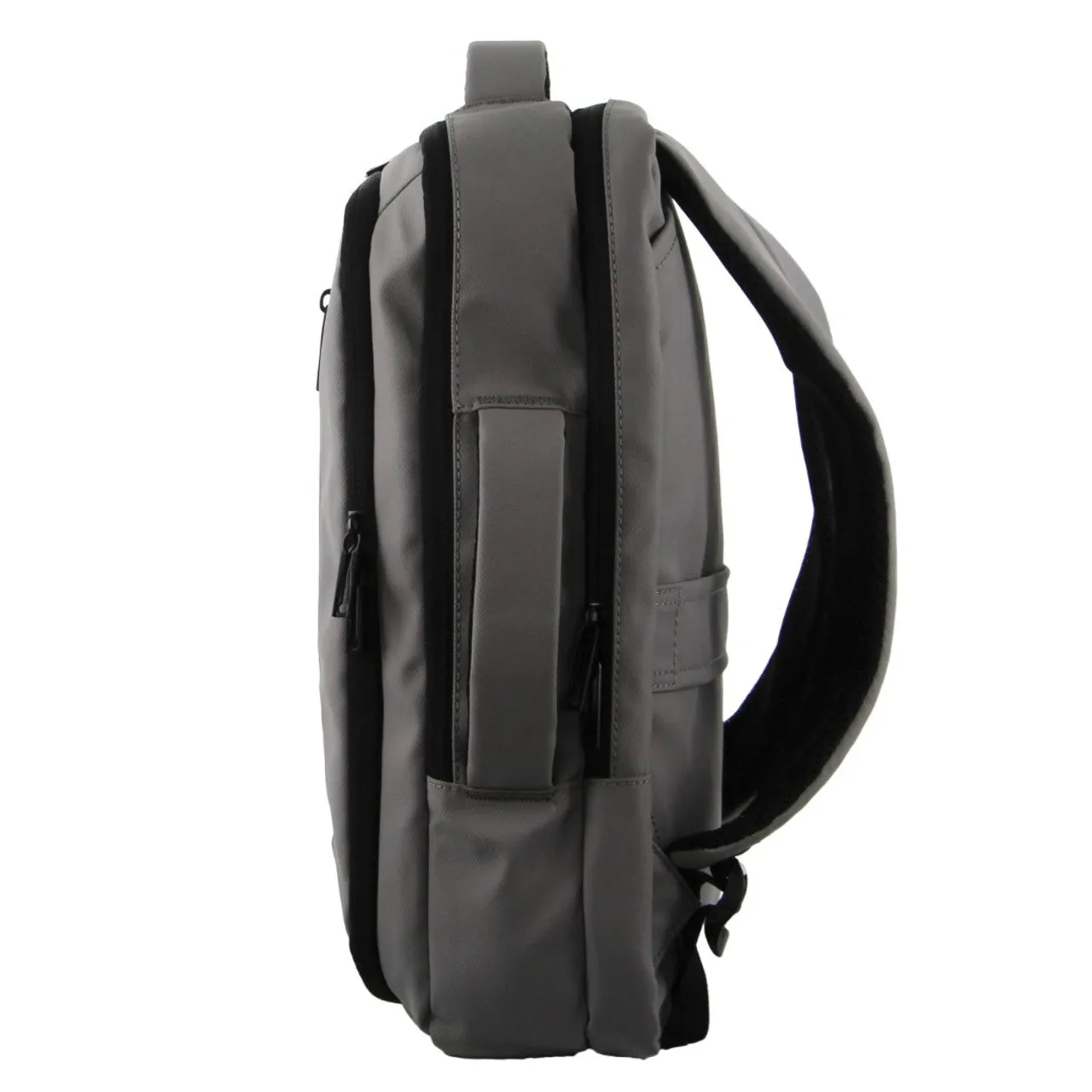 PIERRE CARDIN BUSINESS BACKPACK/BRIEFCASE WITH USB PORT - GREY