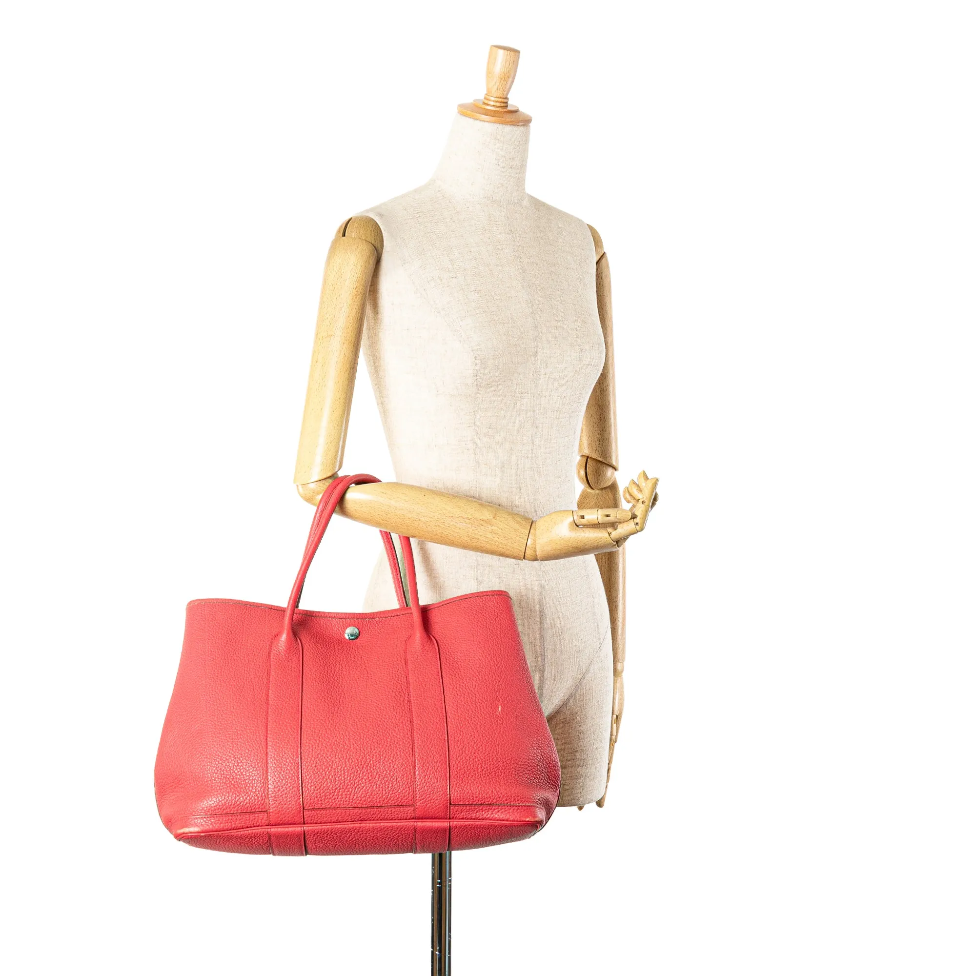 Pink Hermès Negonda Garden Party 36 Tote Bag