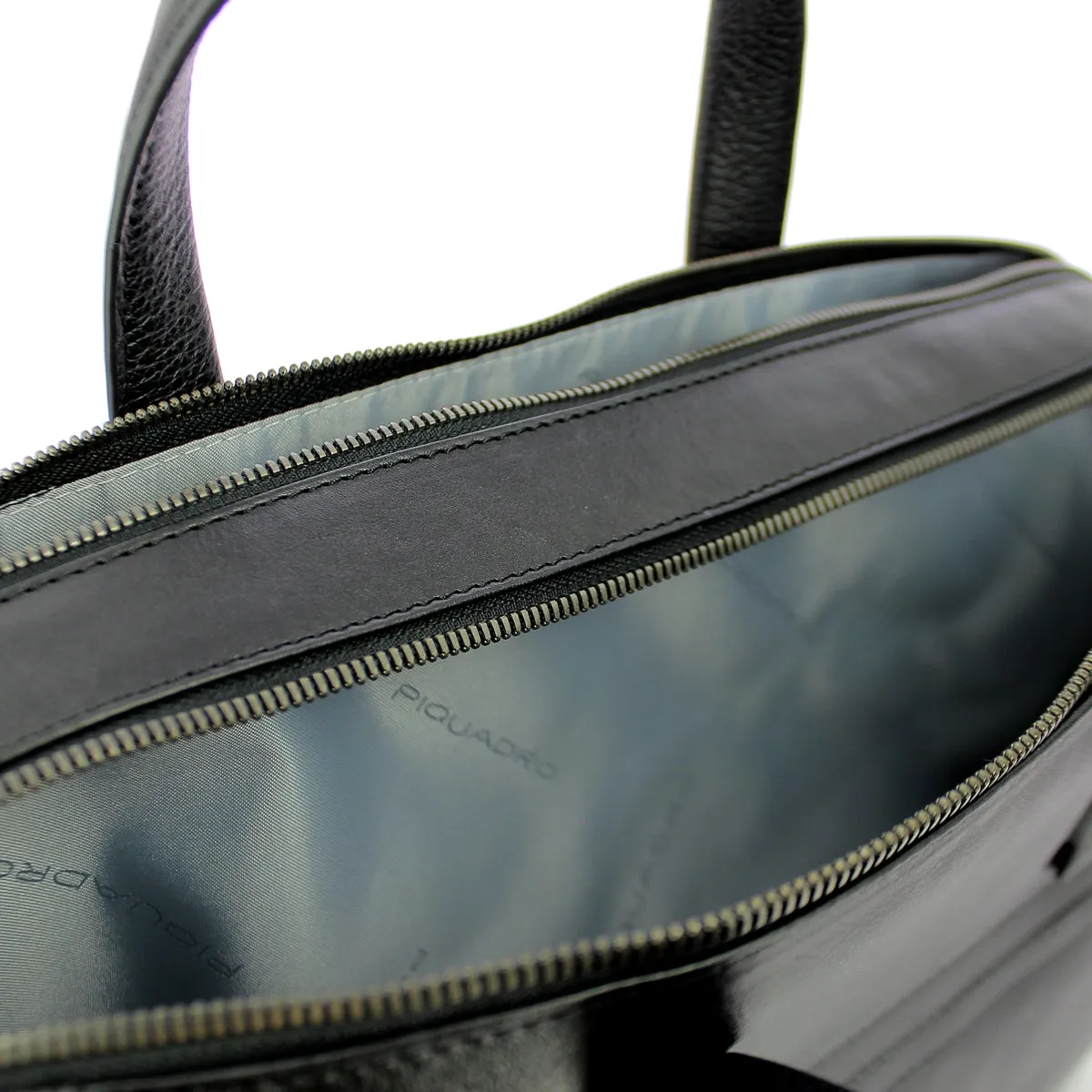 Piquadro - Double handle computer briefcase Pan 15.6 - CA4256S94 - NERO