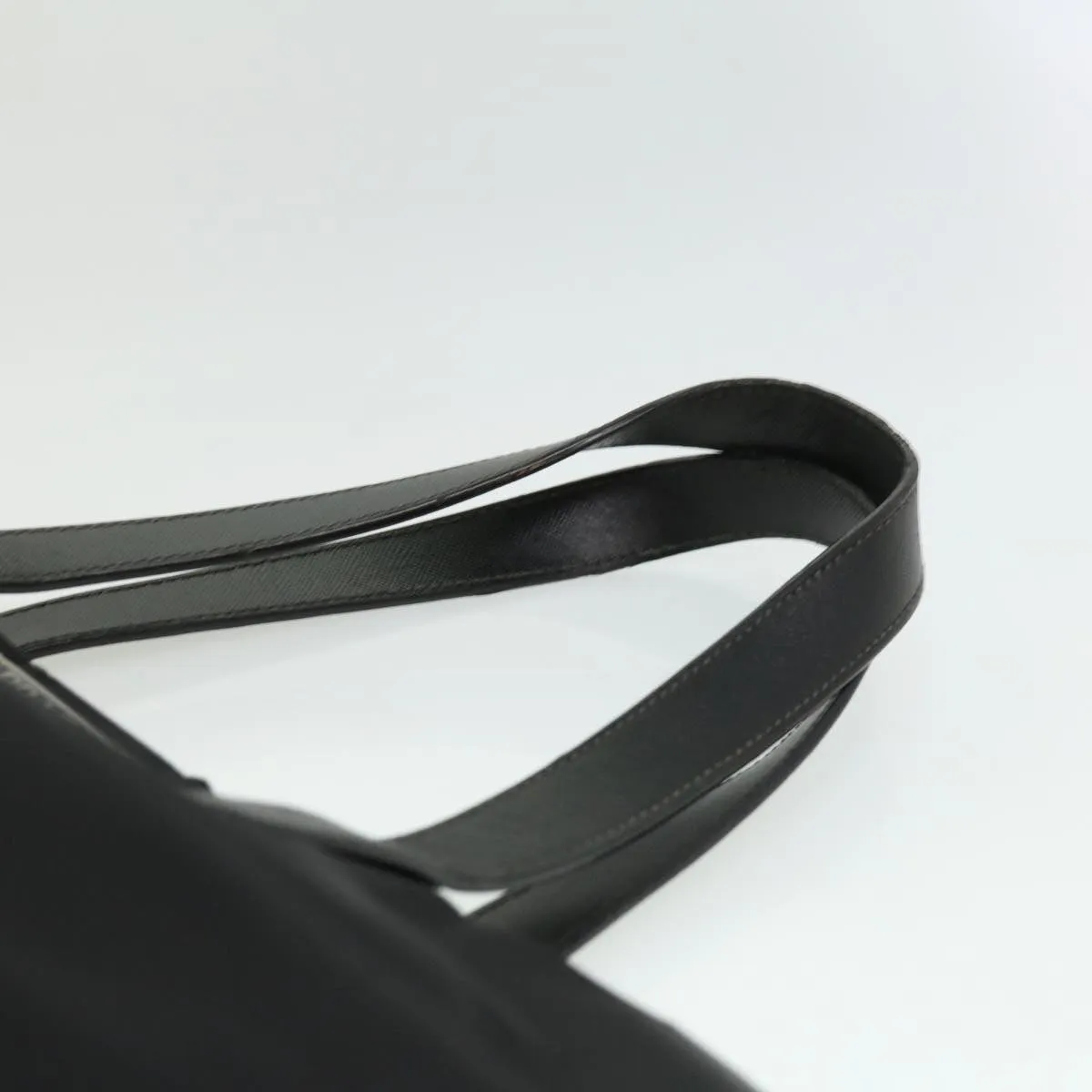 PRADA HF stitch Tote Bag Nylon Leather Black  ar7839