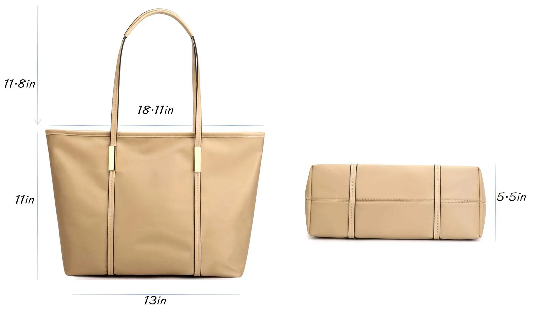 Shoulder bag women's bag canvas bag nylon European and American fashion tote bag briefcase