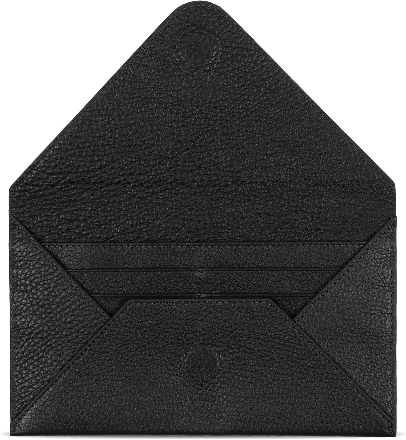 Slim Genuine Leather Wallet Clutch - Multiple Slots Money, ID, Cards, Smartphone, RFID Blocking - Unisex