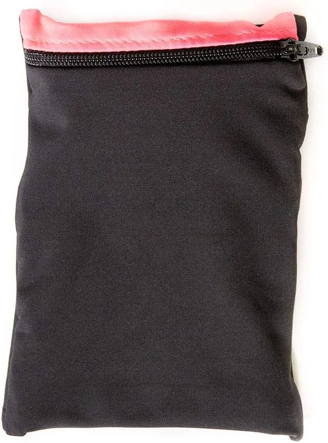Sprigs Banjees 2 Pocket Wrist Wallet/Wrist Band/Wrist Pocket for Travel, Walking, & Running. Wallet Pouch That Holds Cash, Card, ID's, and More