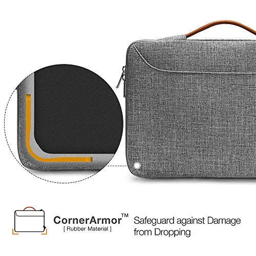 tomtoc 12.3 Inch 360° Protective Laptop Sleeve for Microsoft Surface Pro 6/5/4/3, Spill-Resistant