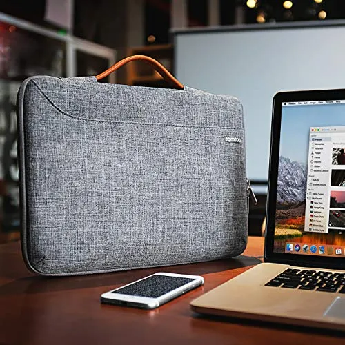 tomtoc 12.3 Inch 360° Protective Laptop Sleeve for Microsoft Surface Pro 6/5/4/3, Spill-Resistant
