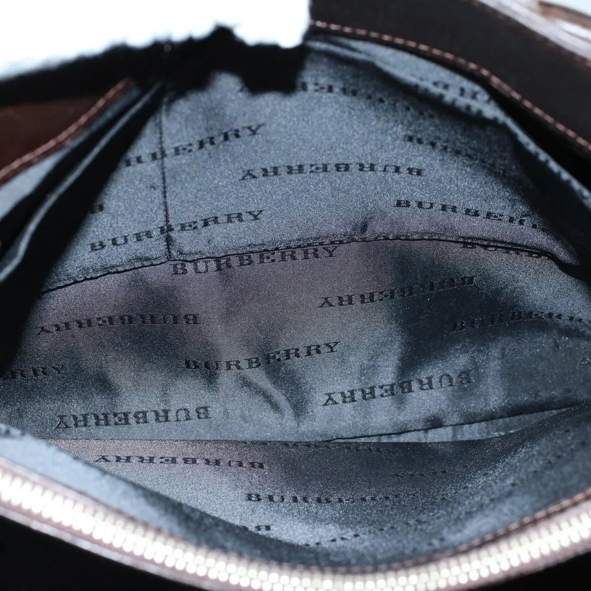 Trendy Inspired Burberry Nova Check Tote Bag Nylon Canvas Beige Auth 56349