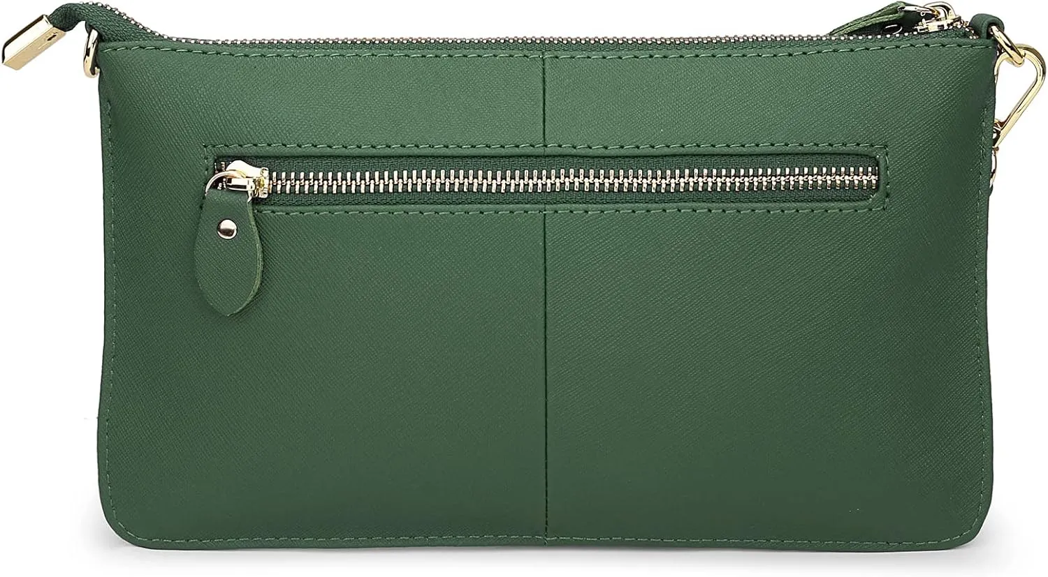 Uromee Wristlet Wallet Clutch Purses for Women Genuine Leather Crossbody Bag Handbag with Detachable Shoulder Chain