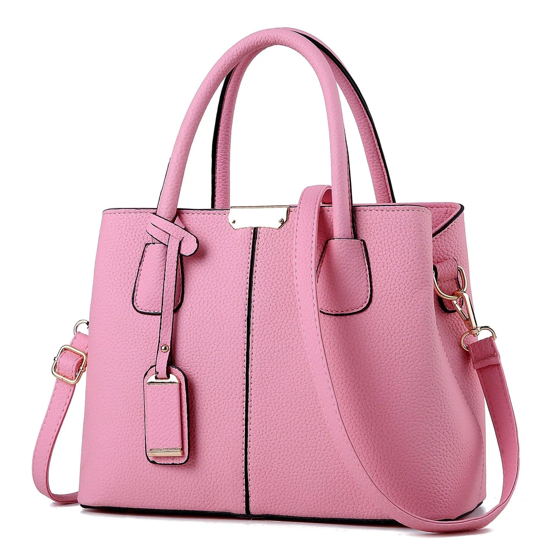 Women's Large Vintage Casual Top-Handle Shoulder Bag