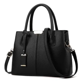 Women's Large Vintage Casual Top-Handle Shoulder Bag